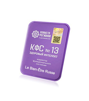 CEF N°13 Mental Sain ; correcteur d'état fonctionnel ; plaque de Koltsov