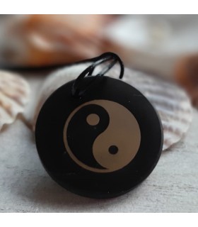 Pendentif "Yin Yang-1" en Shungite