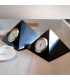 Pyramide Horloge en Shungite