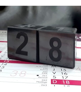 Calendrier en Shungite