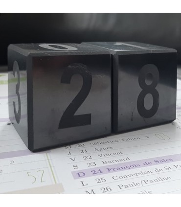Calendrier en Shungite