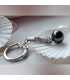 Porte-clé "Bille" en shungite