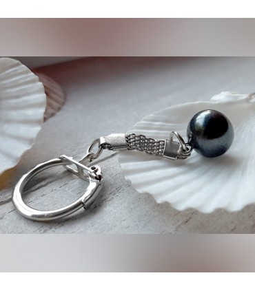 Porte-clé "Bille" en shungite
