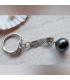 Porte-clé "Bille" en shungite