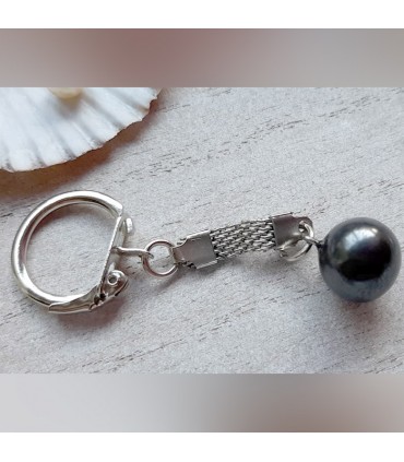 Porte-clé "Bille" en shungite