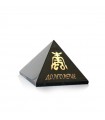 Pyramide en Shungite polie Feng shui Longévité