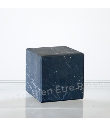 Cube en Shungite mate