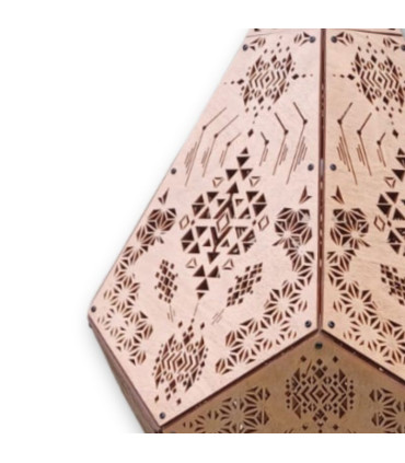 Luminaire suspendu Force d’Ancêtres Cristal