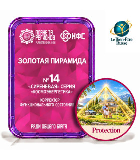 CEF N° 14 Fonction Pyramide d'Or – correcteur d’état fonctionnel bien-être énergétique