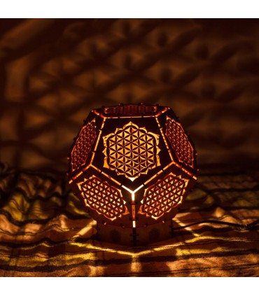 Luminaire de méditation "Fleur de Vie"