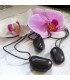 Pendentif "Galet" en Shungite