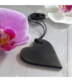 Pendentif "Le Cœur" en Shungite