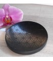 Plaque "Fleur de Vie" en Shungite