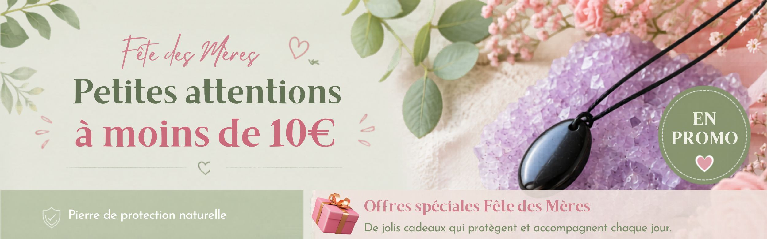 PROMO Shungite Fête des Mères